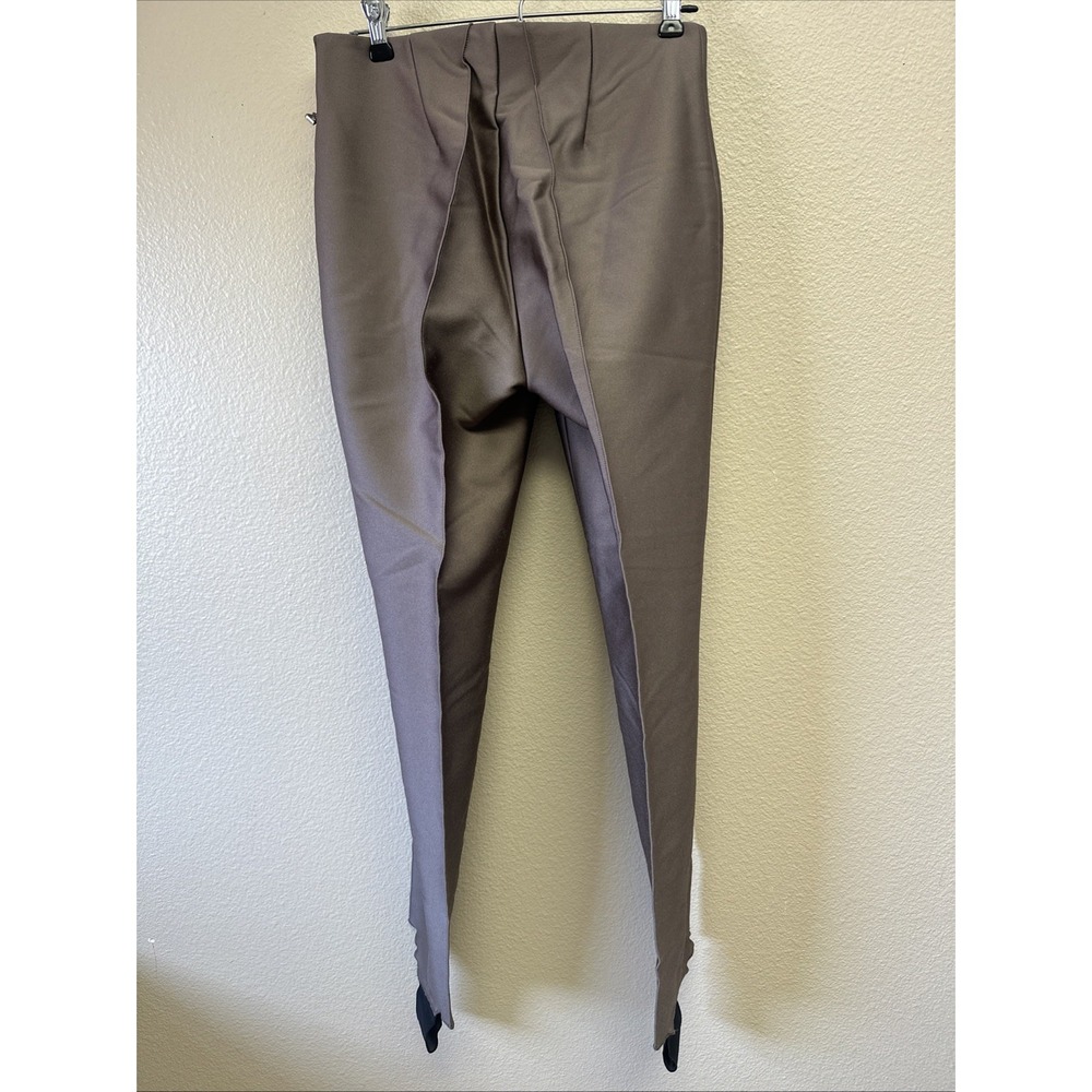 NWT Gorsuch Bogner Elaine Satin Stirrup Ski Pants 8 Side Zip Luxury Chic French